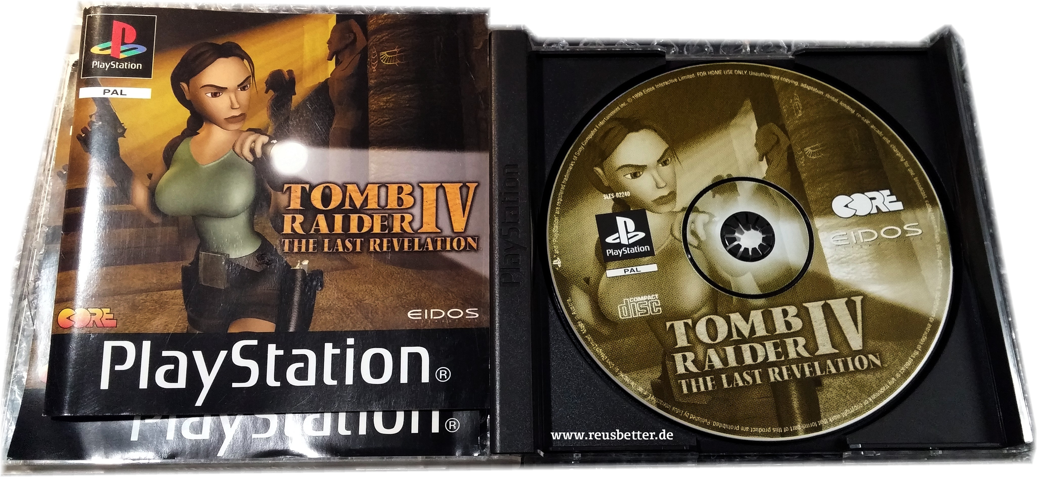 Tomb Raider IV The Last Revelation Sony Playstation 1/PS1 Tomb Raider IV The Last Revelation Sony Playstation 1/PS1